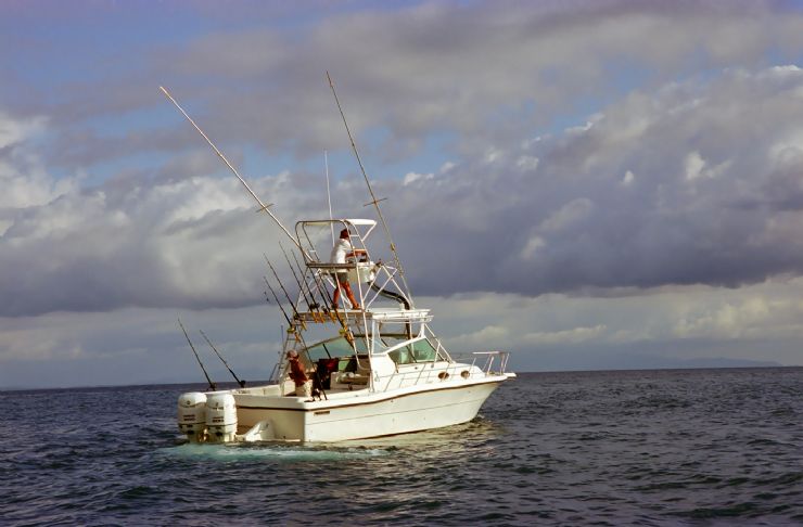 Sportfishing Boat outside Golfito