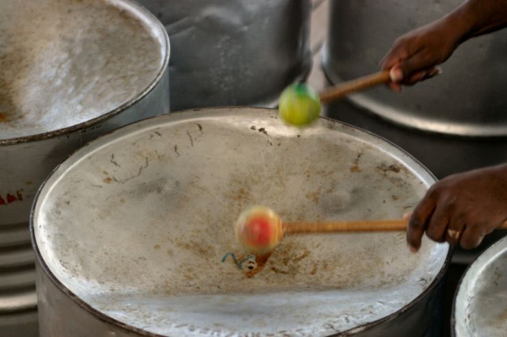 Afro Caribbean Steel Drums in Limon