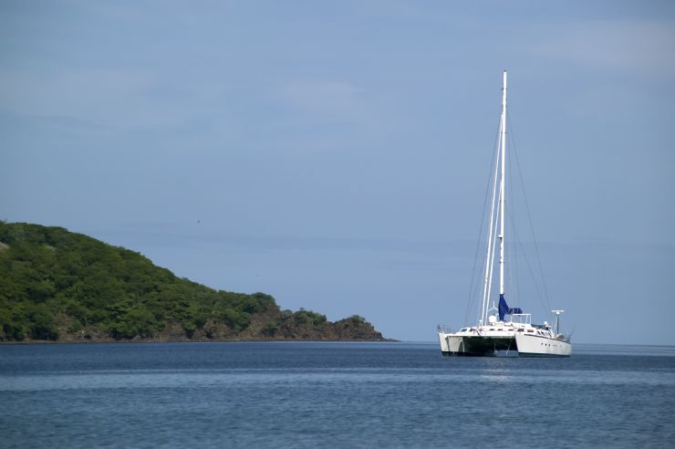 Sunset Catamaran Cruise off of Manuel Antonio