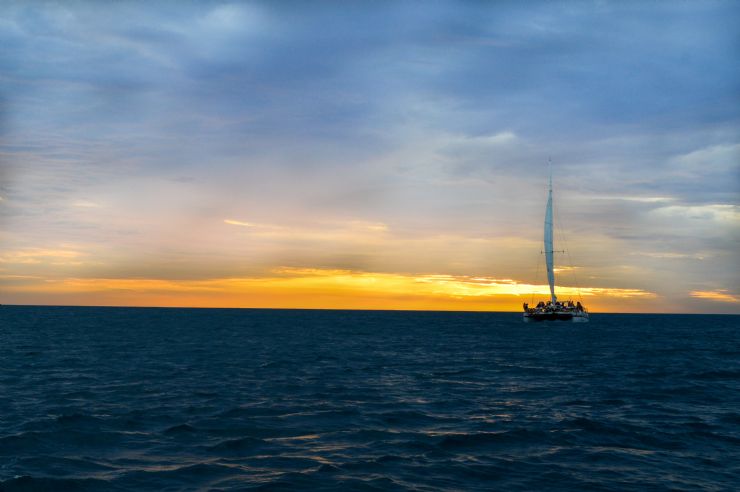 Sunset Cruise in a Catamaran in Tamarindo