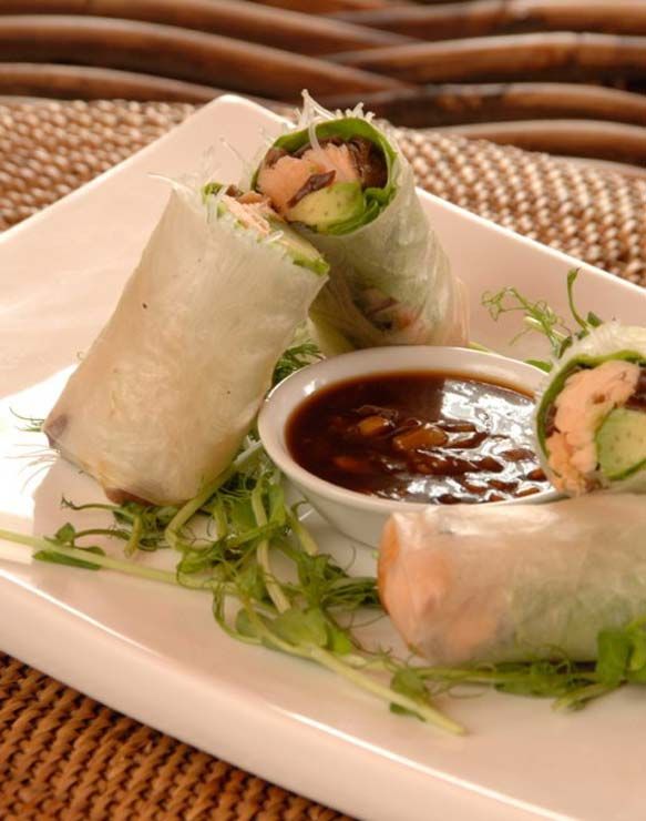 Spring Rolls at Tin Jo