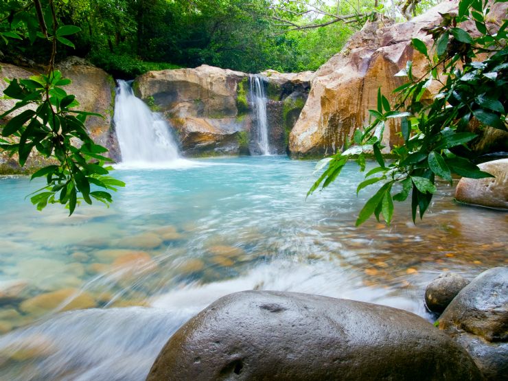 Waterfall inside Rincon de la Vieja National Park