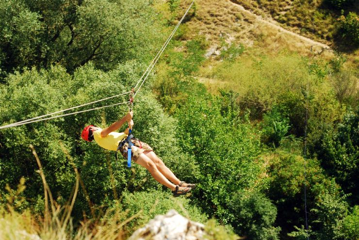 Amazing Santa Elena zip line, Monteverde