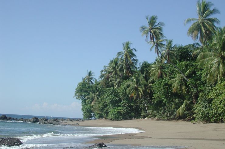 Beach at San Pedrillo Ranger Station Corcovado