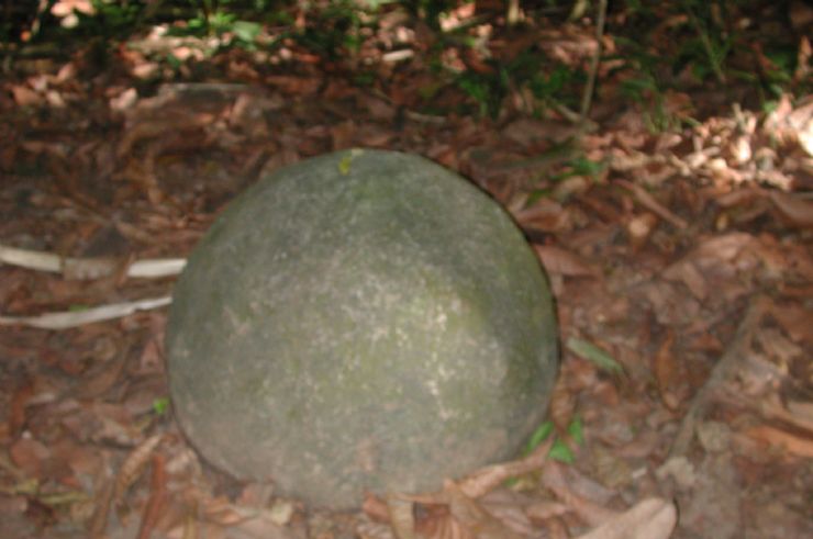 Pre Columbian Rock Sphere, Isla Del Caño