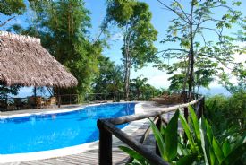 Lapa Rios Pool Overlooking Ocean