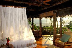 Sunrise from Lapa Rios Ecolodge Room