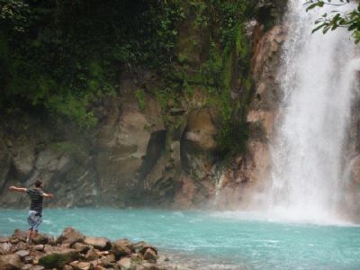 Hike Alongside The Sky Blue Rio Celeste Go Visit Costa Rica