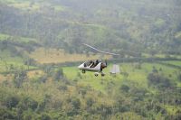 Soar high in the sky in a gyroplane over Manuel Antonio