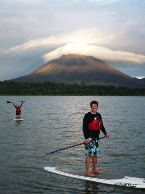 Desafio Stand Up Paddling on Lake Arenal