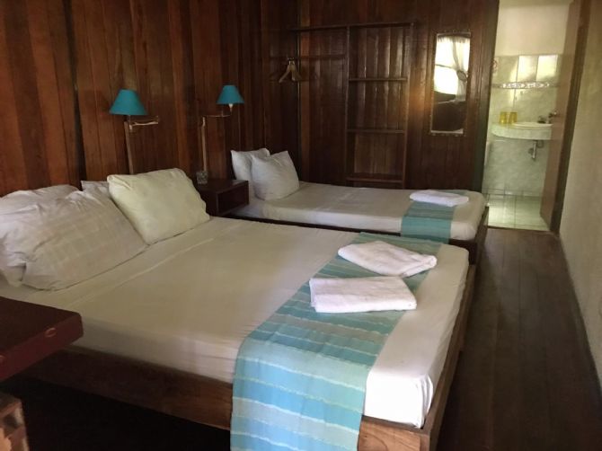 Caribean rooms at La Palapa Eco Lodge Resort