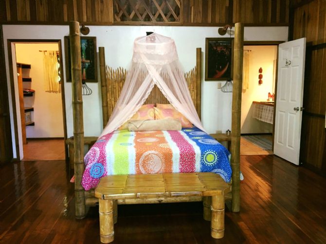 Cozy rooms at Coral Hill Bungalows