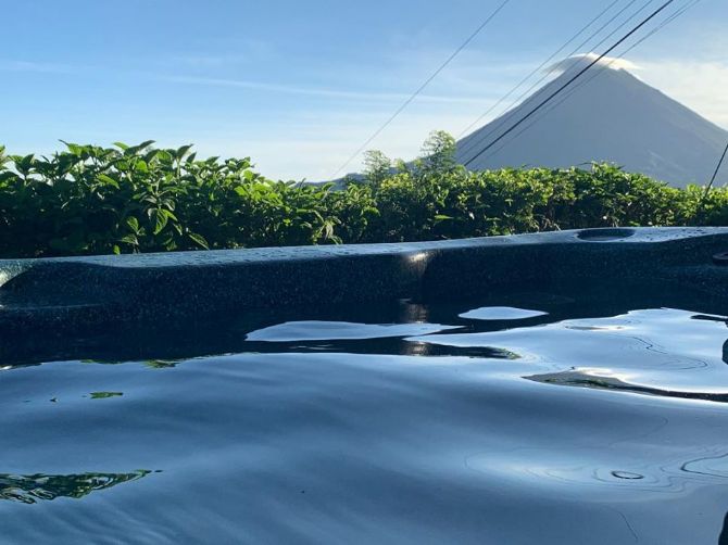 Pool view at Essence Arenal and Spa