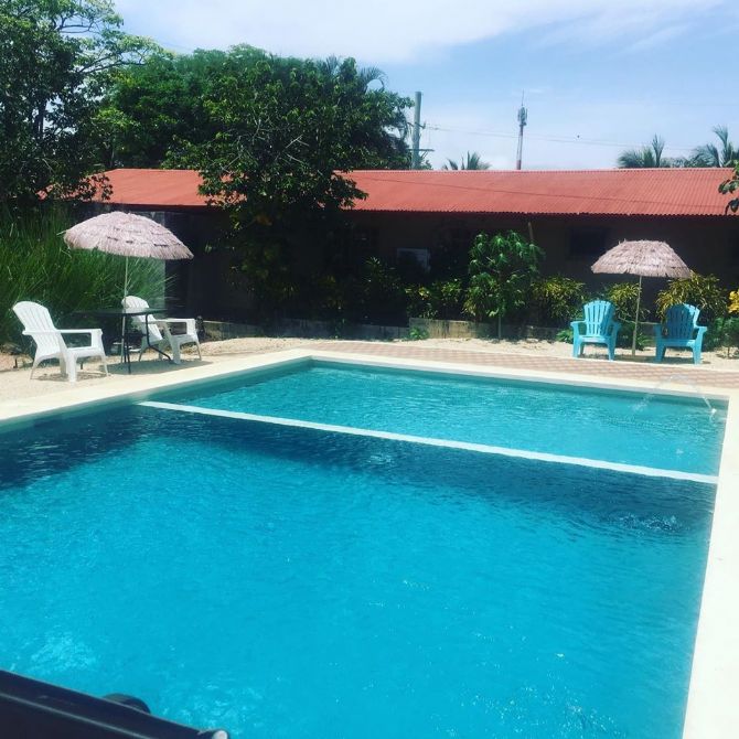 Adorable pool at Cabinas El Colibri