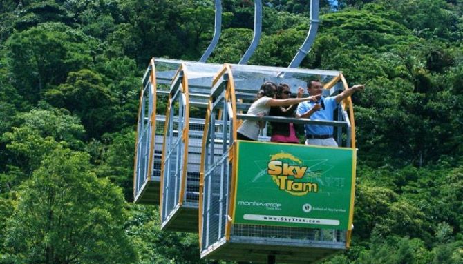 Sky Tram - Costa Rica Sky Adventures - Monteverde