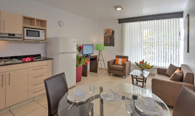 Living room at Suites Cristina Hotel Residence Inn