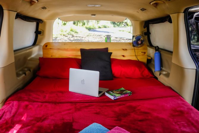 Bedroom convertible in livingroom
