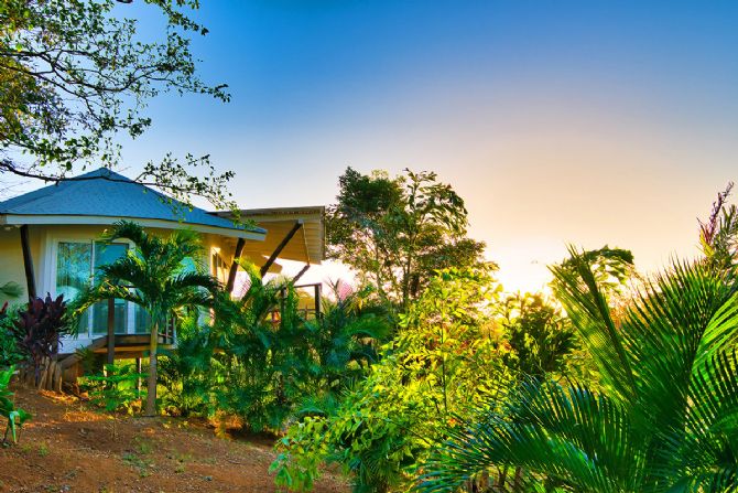 Amazing view from Mikado Natural Lodge Bungalows