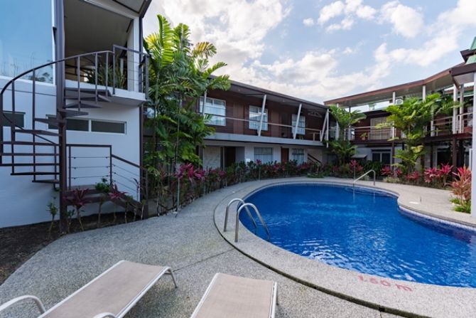 Amazing pool at Hotel Arenal Rabfer