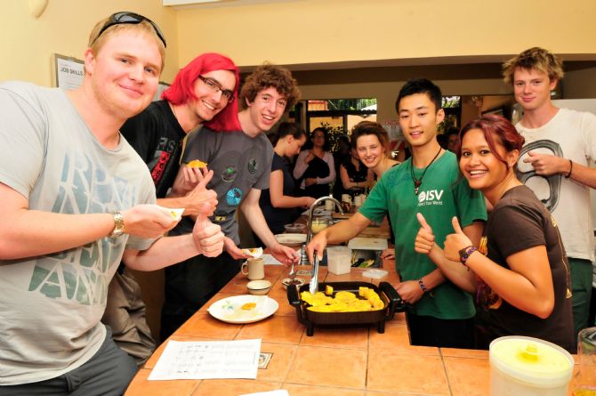 Cooking Class at our Historic Heredia Campus