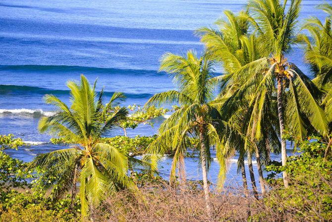 Beautiful beach ready to surf