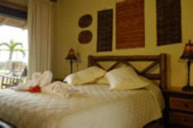 Deluxe room at Casa Caletas