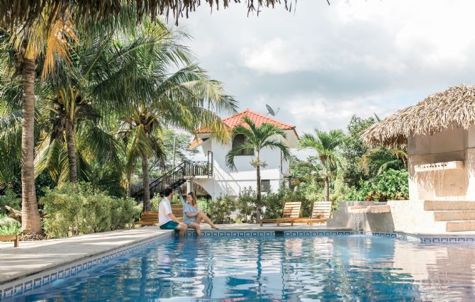 Pool at Drift Away Eco Lodge