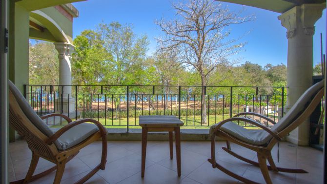 Master suite balcony view at the CC Beachfront Papagayo
