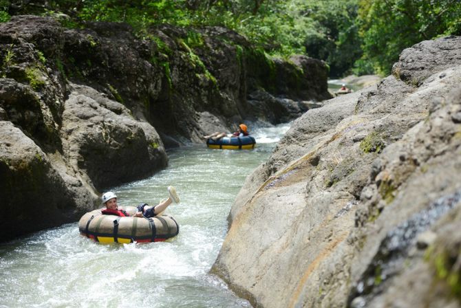 White Water Tubing at Hotel Hacienda Guachipelin