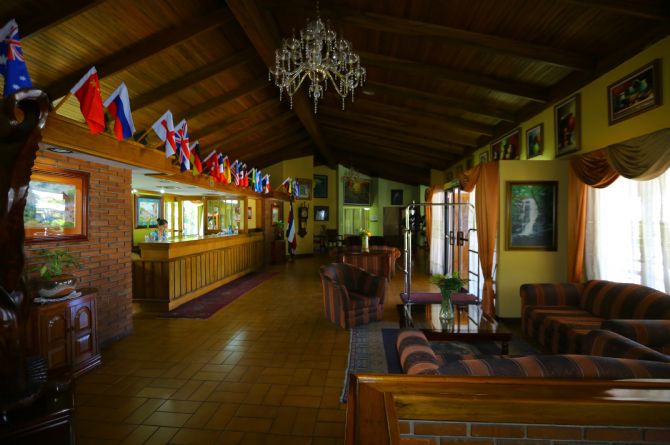 Lobby at Hotel Villa Tournon