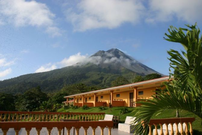 Hotel Los Lagos with Arenal Volcano
