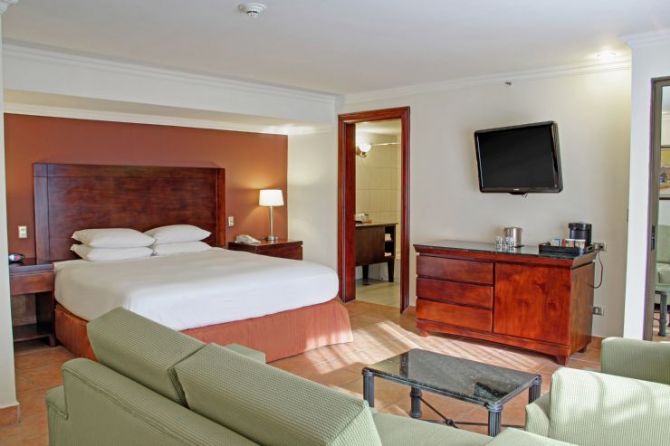 Junior suite at Doubletree Cariari by Hilton San José