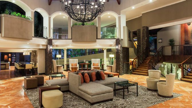 Lobby area at DoubleTree by Hilton Hotel Cariari San Jose - Costa Rica