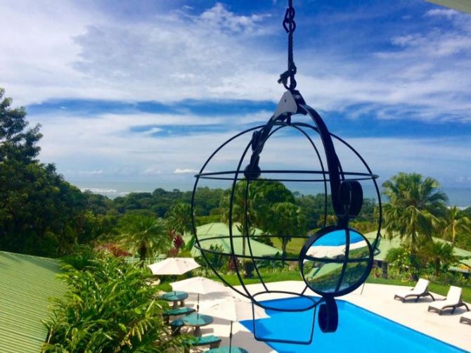 Amazing view at Hotel Lookout at Playa Tortuga