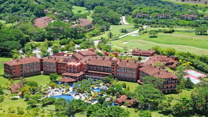 Los Sueños Marriott Ocean & Golf Resort aerial view