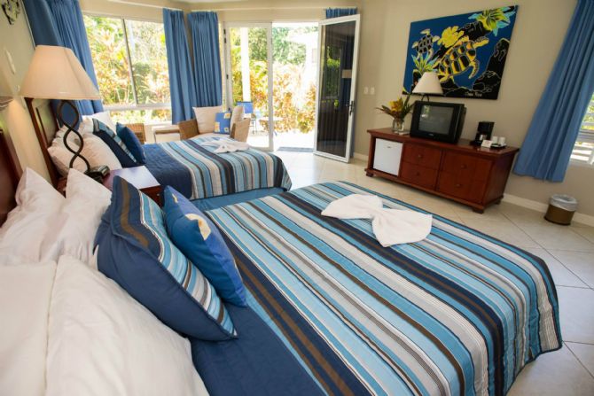 Family rooms at The Hideaway Hotel