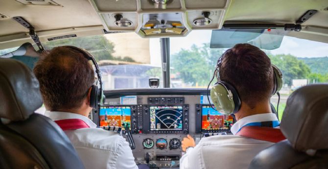 SANSA cockpit