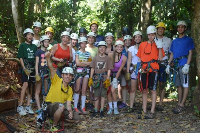 Perfect for families, friends or big groups, El Santuario Canopy Adventure Tour