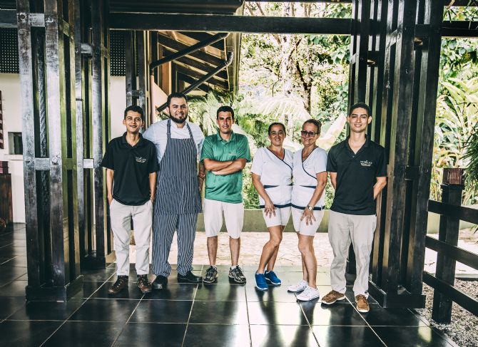 Professional staff at Tiki Villas Rainforest Lodge & Spa