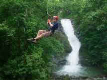 Waterfall Canopy Zipline Tour at Adventure Park