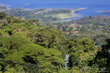 Amazing Arenal lake view from Sky Tram, Arenal