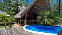 Outdoor pool at Bosque del Cabo Rainforest Lodge