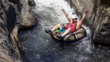 Todd Tubing on Rio Negro at Adventure Tours