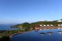 Pool Overlooking Beach at Hotel Punta Islita