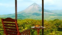 Amazing room view of Arenal Volcano