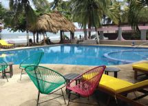 Beachfront Pool at Selina Jacó