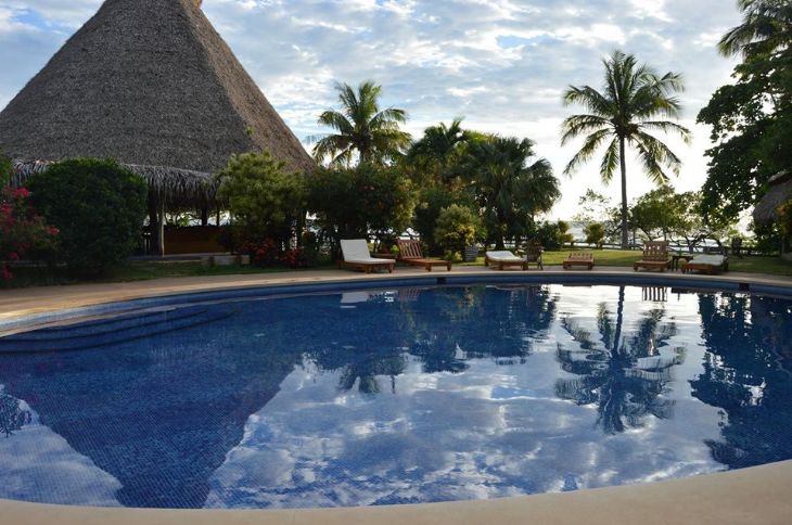 Family pool at Hotel Playa Negra