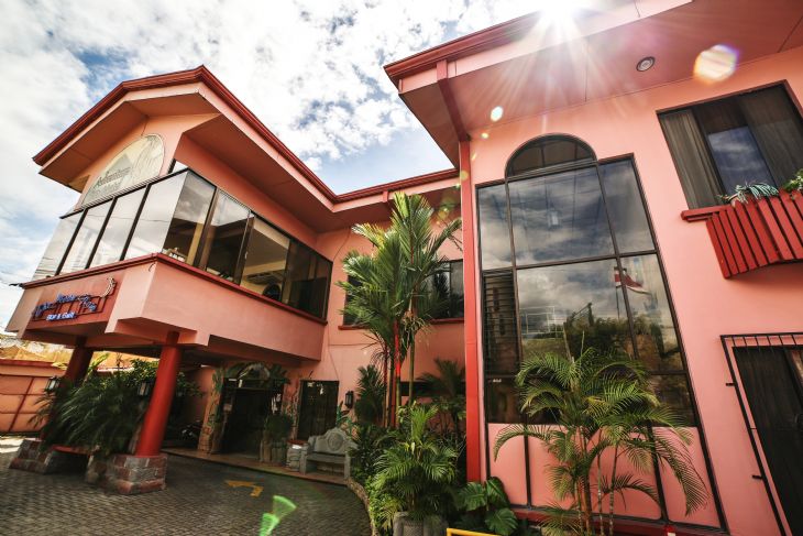 Front of the hotel
