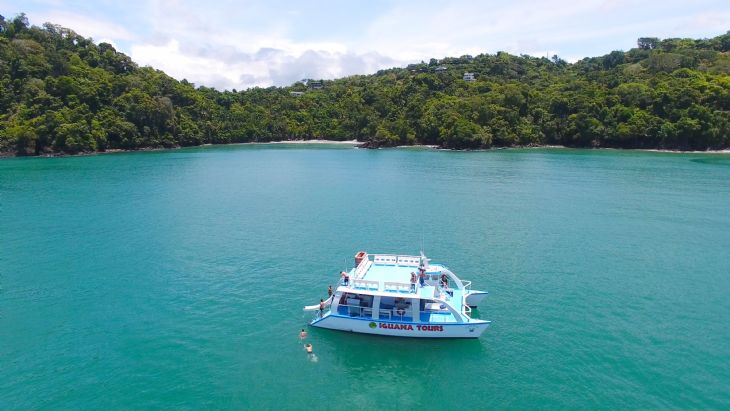 Catamaran Aerial View